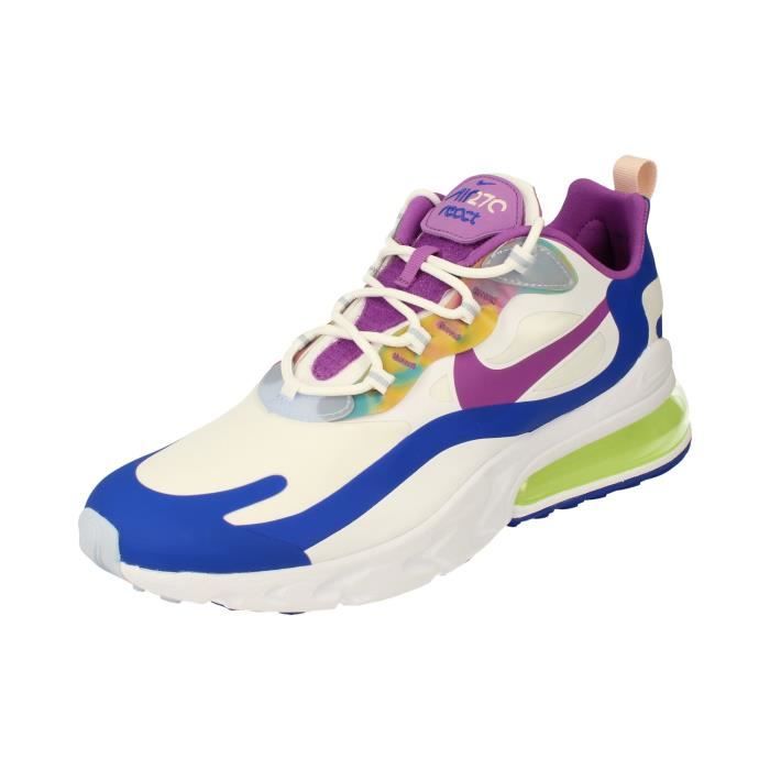 Chaussures de Running Homme Nike Air Max 270 React Easter Blanc