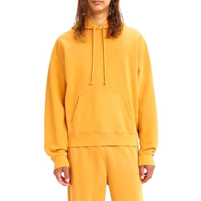 Sweat levis jaune homme best sale