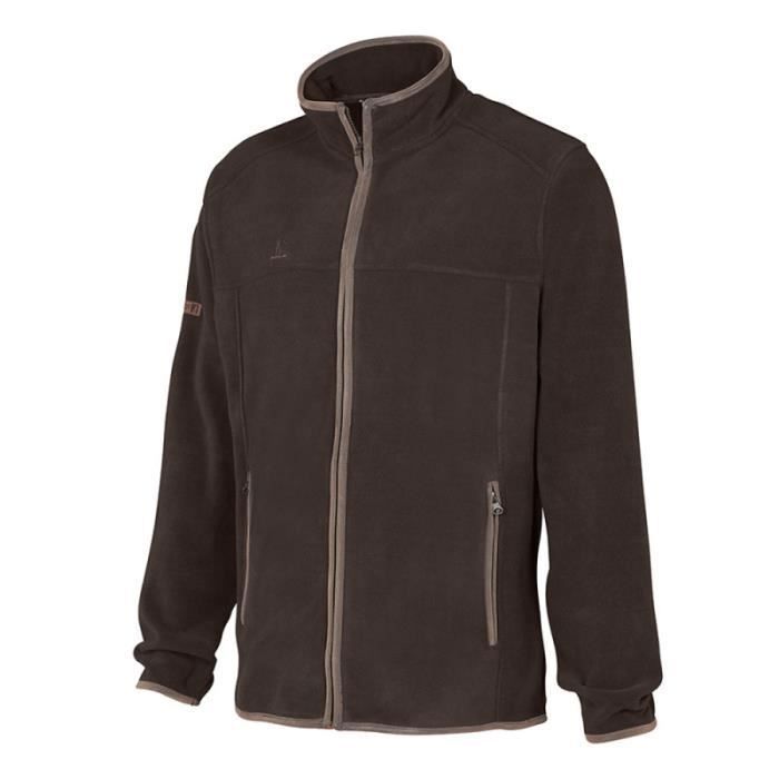 Blouson polaire - Scotland - Homme - Marron - Randonnée - Sports dhiver Blouson polaire - Scotland - Homme - Marron - Randonnée - Sports dhiver