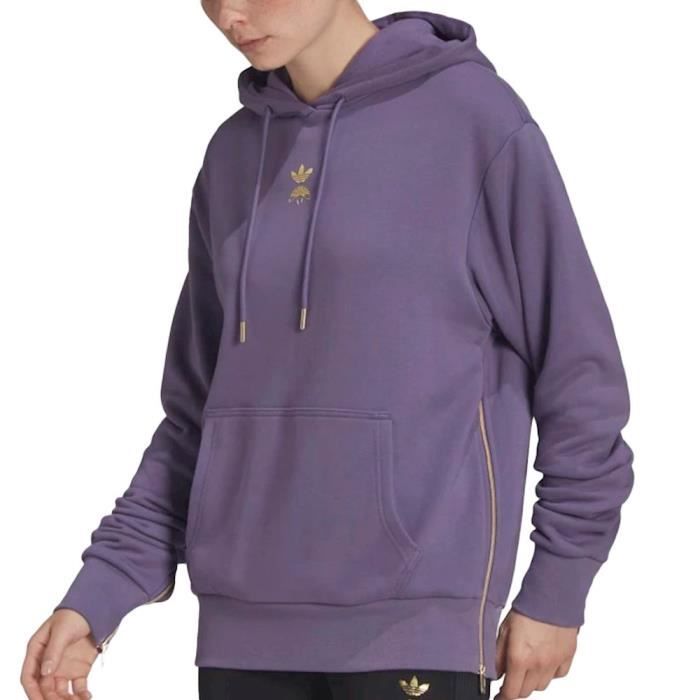 Sweat store mauve femme