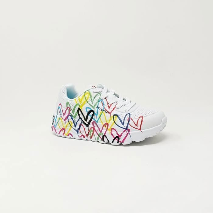 Skechers BASKETS SKECHERS UNO LITE BLANC