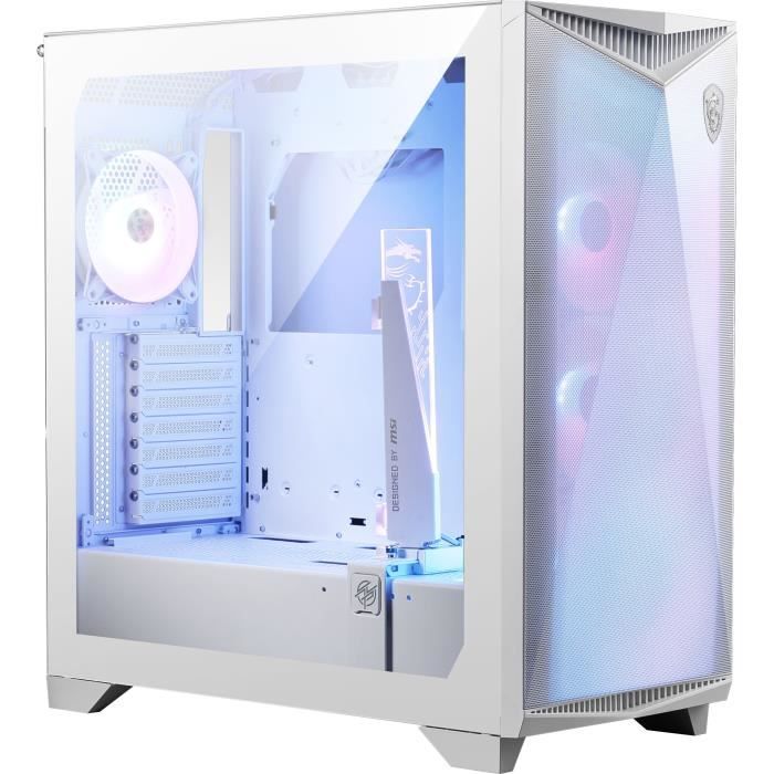 MSI – MPG GUNGNIR 300R AIRFLOW – Boîtier PC – Moyen Tour – Blanc