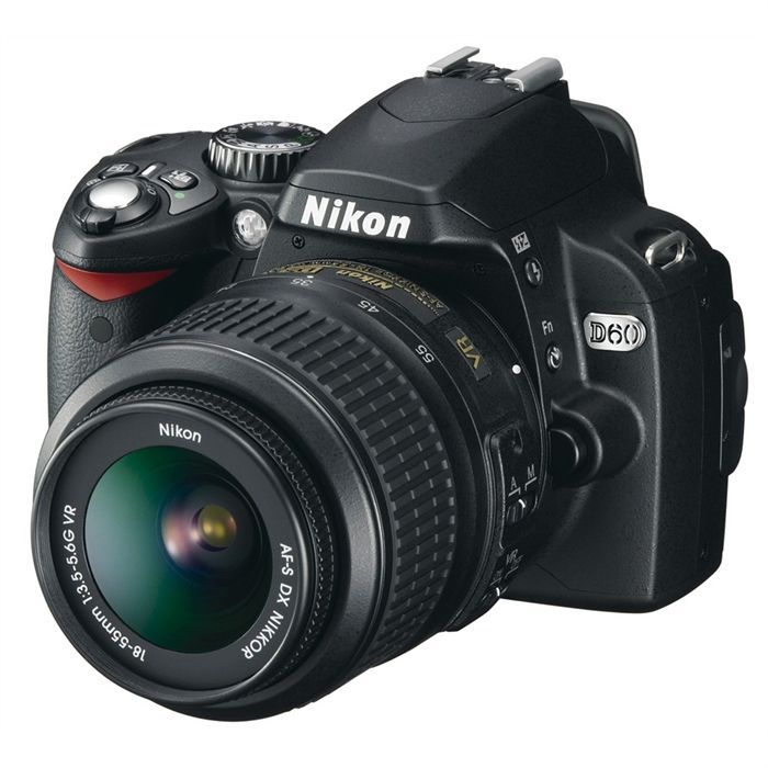 NIKON D60 + Zoom stabilisé AF-S DX VR 18-55