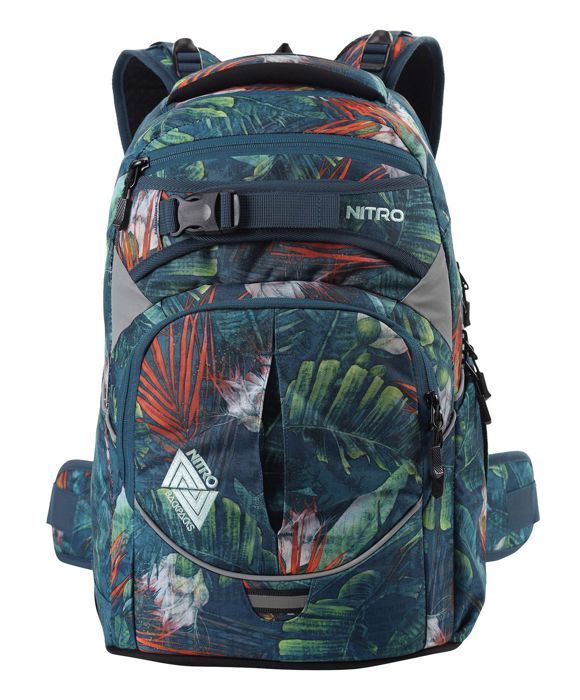 NITRO Sac à dos bleu multicolore pour femme et homme Daypacker