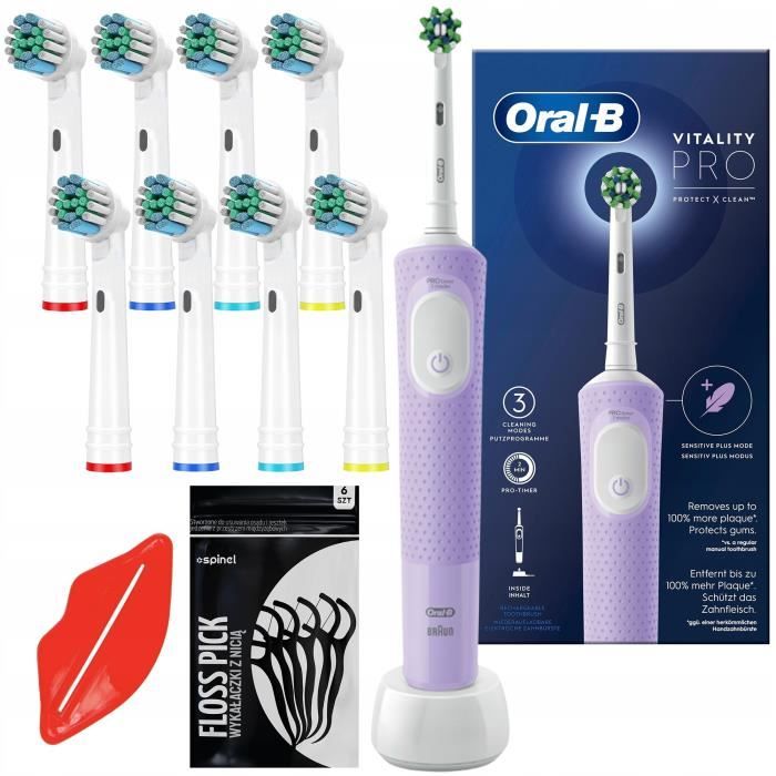 Oral-B Vitality PRO Protect X Clean Brosse à dents électrique + accessoires
