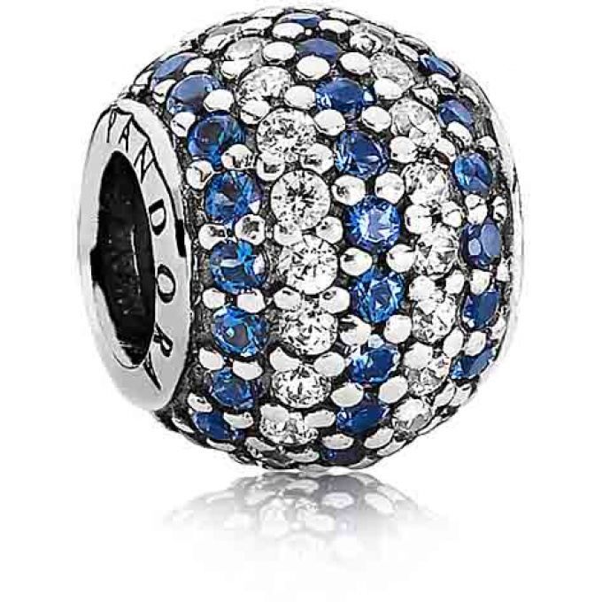 charm pandora bleu clair charm pandora bleu clair