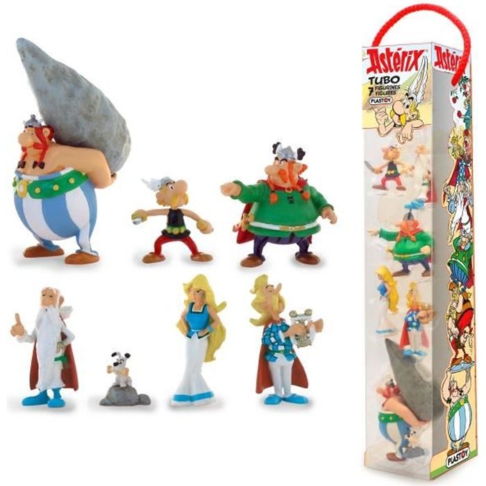Asterix Et Obelix Tubo 7 Figurines Les Villageois Achat