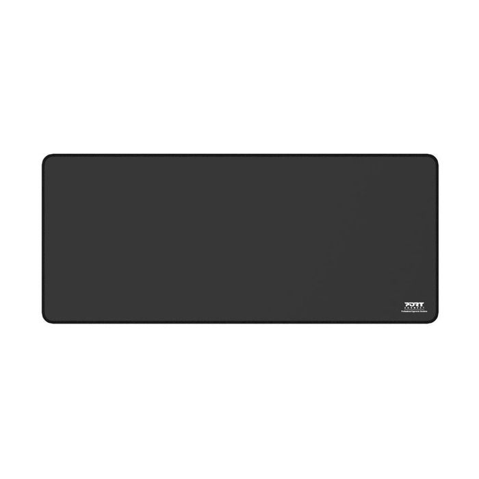 Tapis de souris Port Designs bureautique professionnel antiderapant XL 70 X 30 cm noir