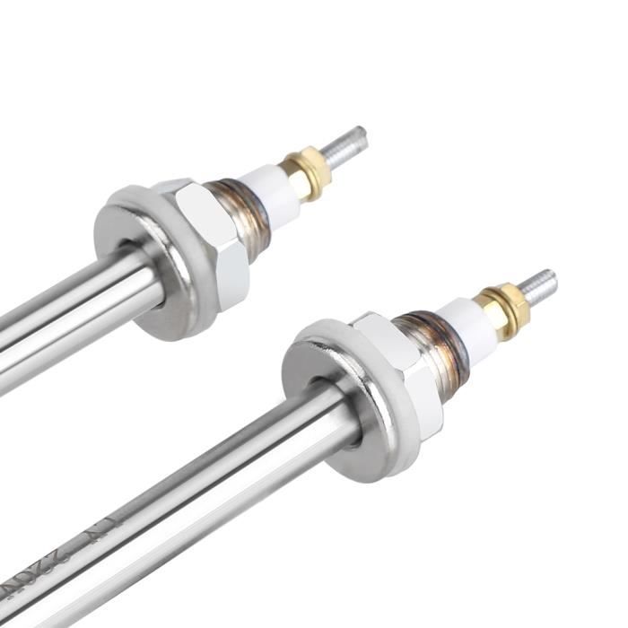 Cartouche Chauffante 110V 100W 8x40mm - Neuf Pour Moule, Acier Inoxydable, Fil 26cm