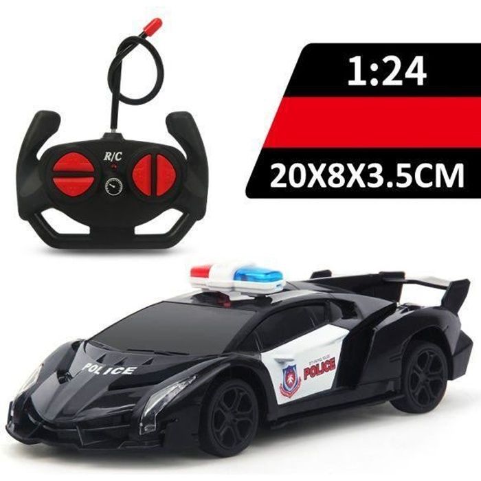 Voiture de on sale police télécommandée