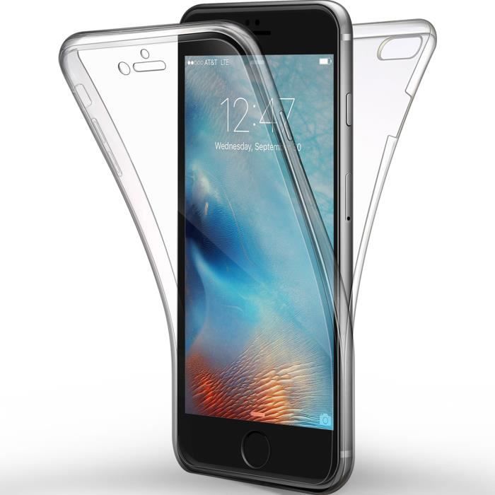 Pour Apple iPhone 6 6S 4,7 pouces Coque Transparente Silicone TPU Gel Souple Ultra Slim avant Pour Apple iPhone 6 6S 4,7 pouces Coque Transparente Silicone TPU Gel Souple Ultra Slim avant