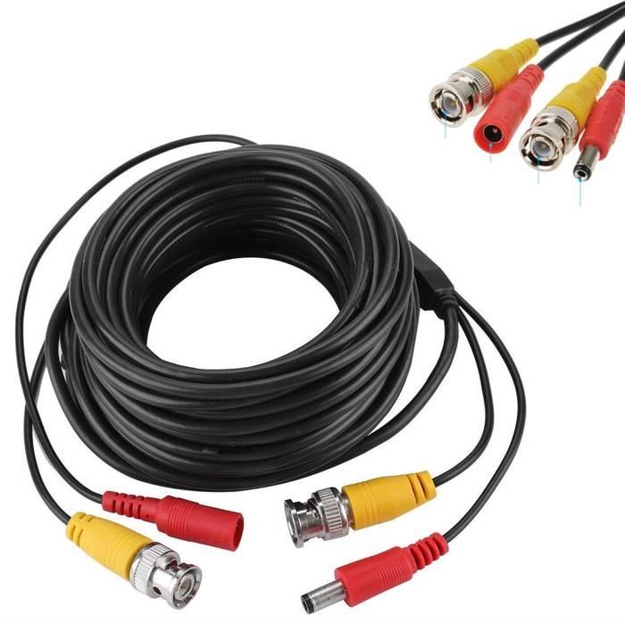 Câble D'Extension Bnc Dc 12 V Pour Caméra De Surveillance Fiche D — free download