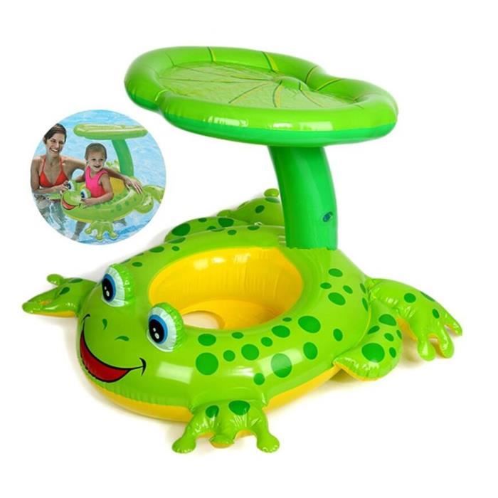 Stoex Grenouille Parasol Baignoire Bouee Bebe Gonflable Fauteuil Epaississement A Piscine Natation Cdiscount Jeux Jouets