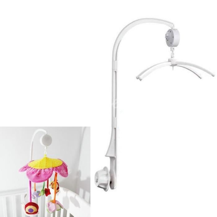 Tempsa 4pcs Mobile Support Accroche De Jouets Bebe Lit Wind Up Musical Boite Blanc Achat Vente Mobile Cdiscount