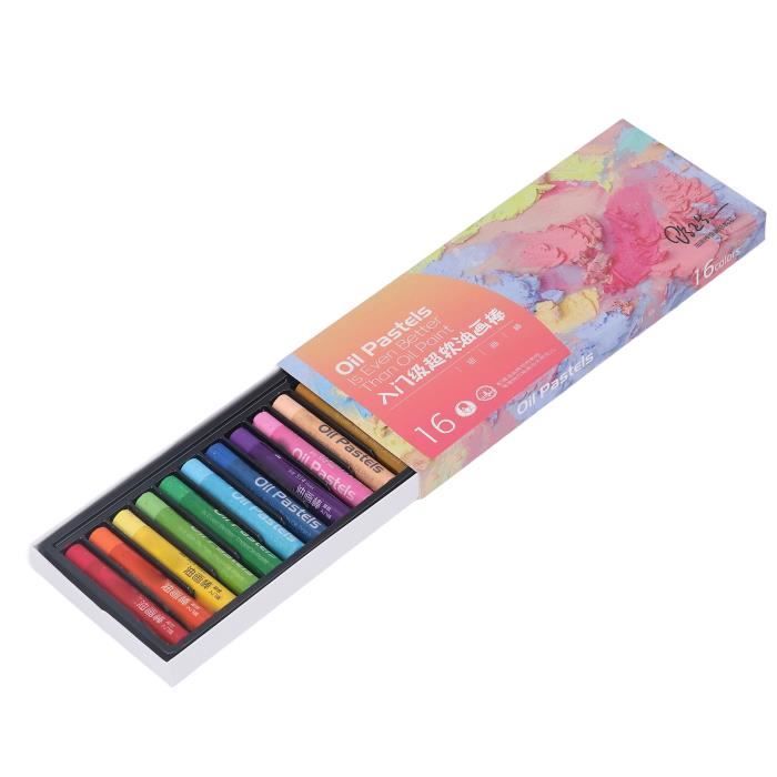 TMISHION pastels à l'huile douce Pastels à l'huile professionnel 16