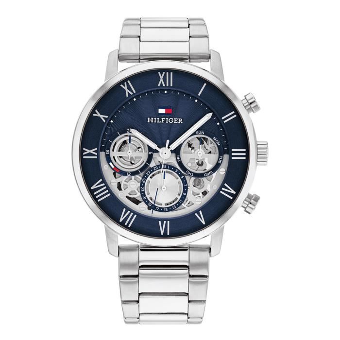 Montre - Tommy Hilfiger - 1710569 - Acier inoxydable - Étanchéité 5 ATM - Cadran bleu marine
