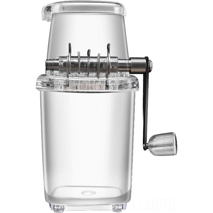 Vieux Concasseur à Glace Manuel Alaska N°1 – Fonte Vintage Avec Rampe Alu