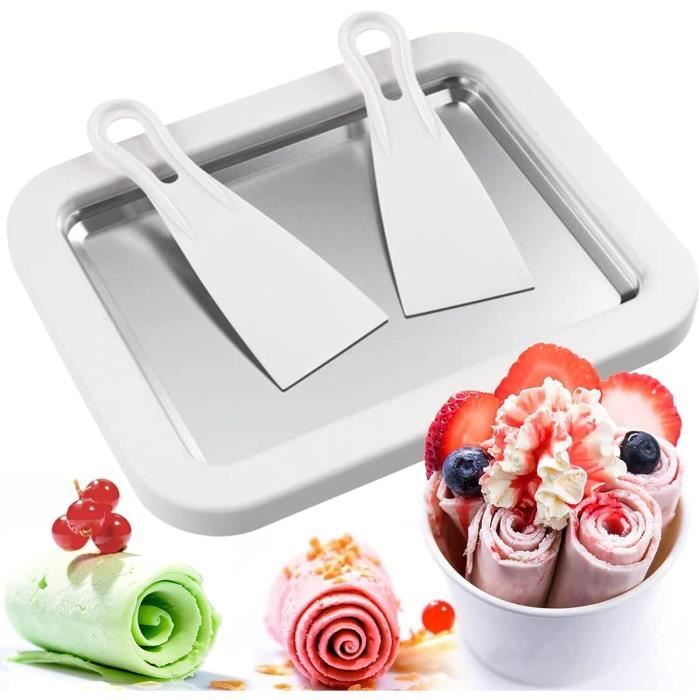 Lot De 2 Grattoirs à Glace Voiture - Poignée Antidérapante Mousse - Plastique ABS Durable - 26x9,5 Cm - Pour Pare-brise Et Vitres - 10
