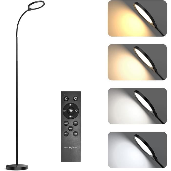 LIWI-Lampadaire Sur Pied Salon Avec Télécommande , 2 Pièces Bluetooth