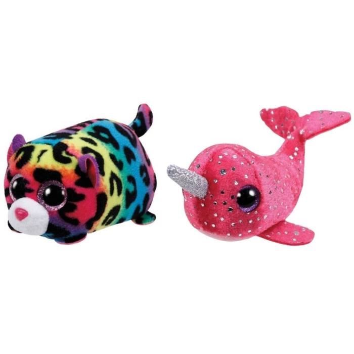 Ty Peluches Teeny Ty s Jelly L opard Nelly Narval