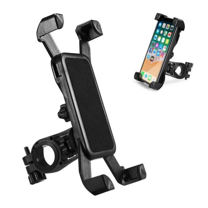 support de téléphone rotatif pour vélo, support de téléphone pour moto 360° pour téléphones de 4.7'' à 6.7'', opération à une main, compatible vtt, vtt, scooter | Livraison Gratuite Sur Les Articles