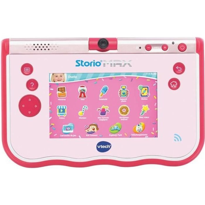 VTech - Storio MAX XL 2.0 Bleue, Tablette Enfants Tactile, Éducative et  Sécurisée avec Écran Couleur 7 Pouces, WiFi, Android, Appareil Photo,  Cadeau Enfant de 3 Ans à 11 Ans - Contenu