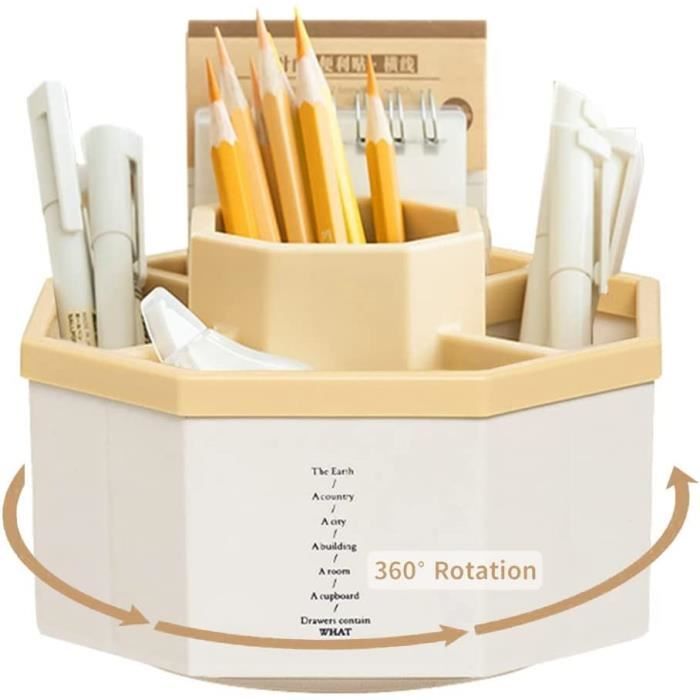 HERCHR Porte-Crayon Moto Vintage Métal - Décoration Bureau Homme Cadeau Original