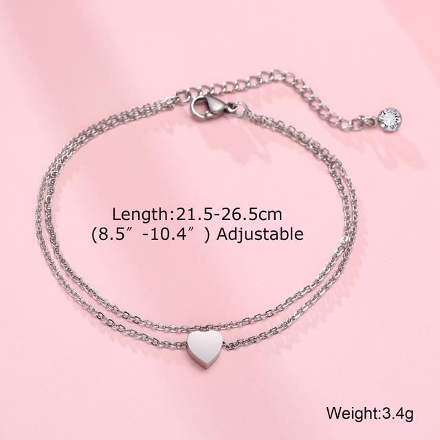 Bijou Cheville Femme Chaîne De Cheville Femme Argent 925