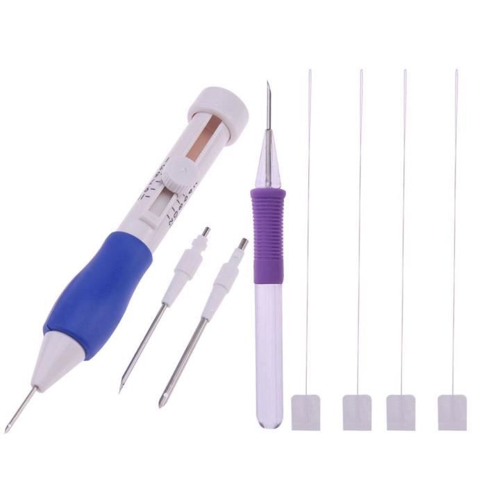 Kit D'aiguilles à Broder à La Main - Inclut Enfile-aiguille, Idéal Pour Couture Et Artisanat