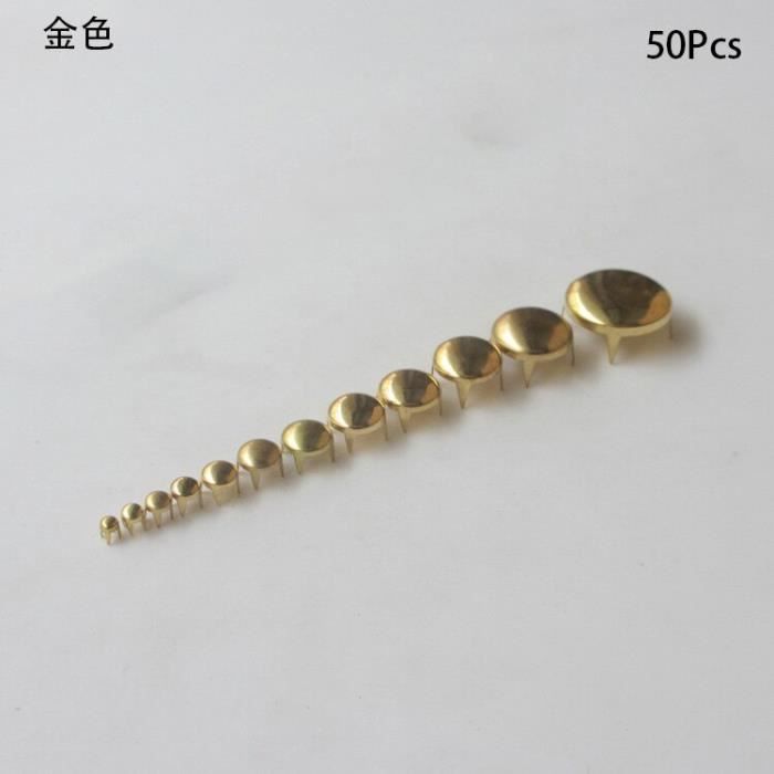 Clous Rivet Ronds à 4 Griffes Spiral Argent ø8 Mm - Création Bijoux