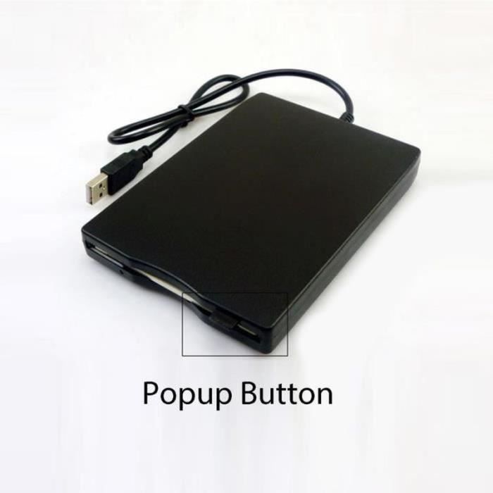 Lecteur De Disquette USB 3,5 Pouces Externe - Pour Windows, Compatible USB 1.1/2.0/3.0 | Transport Facile