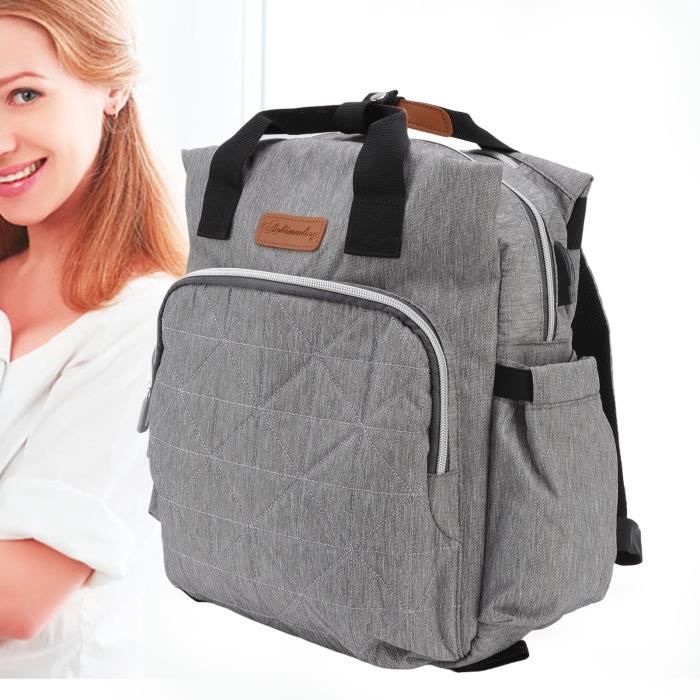 Sac à Dos ZARA Gris Enfant Motif Chien - Neuf Sans Emballage, Unisexe