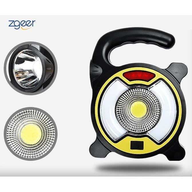 Lanterne de camping Éclairage de camping durgence Lampe Portable Etanche pour Camping Pêche Randonnée Cave
