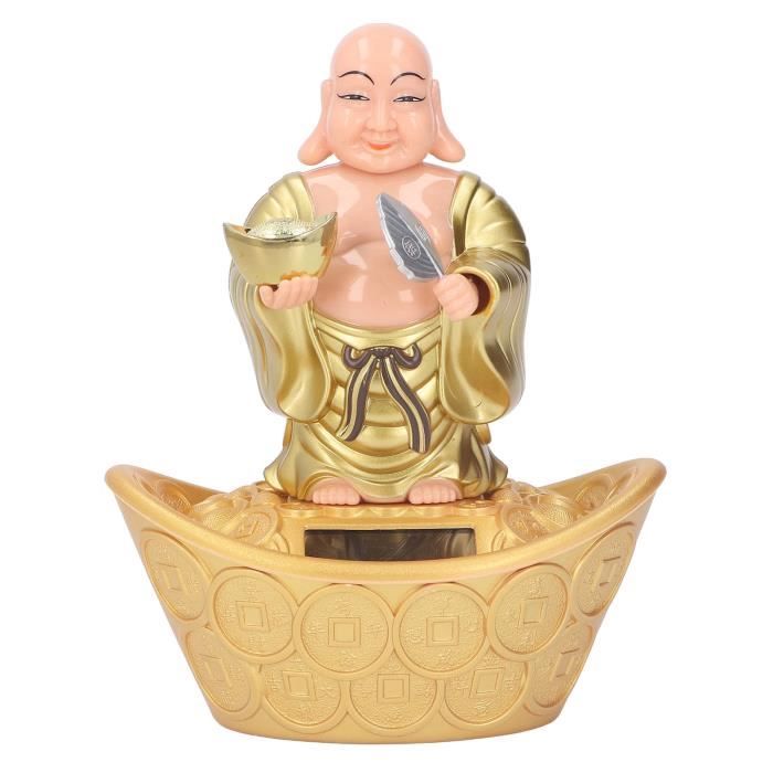 Statue de bouddha Maitreya en céramique, Statue de bouddha porte