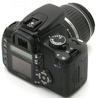 Appareil Photo Reflex Numérique Canon EOS 350D - Noir - Occasion Pour Pièces Ou Remise En état