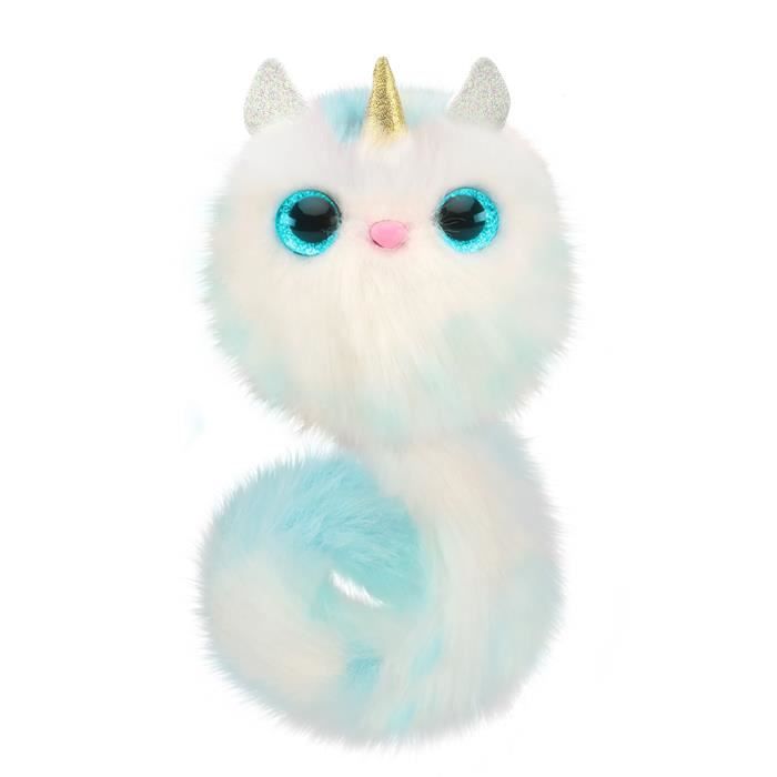 POMSIES Luna Licorne blanche et multicolore Cdiscount Jeux