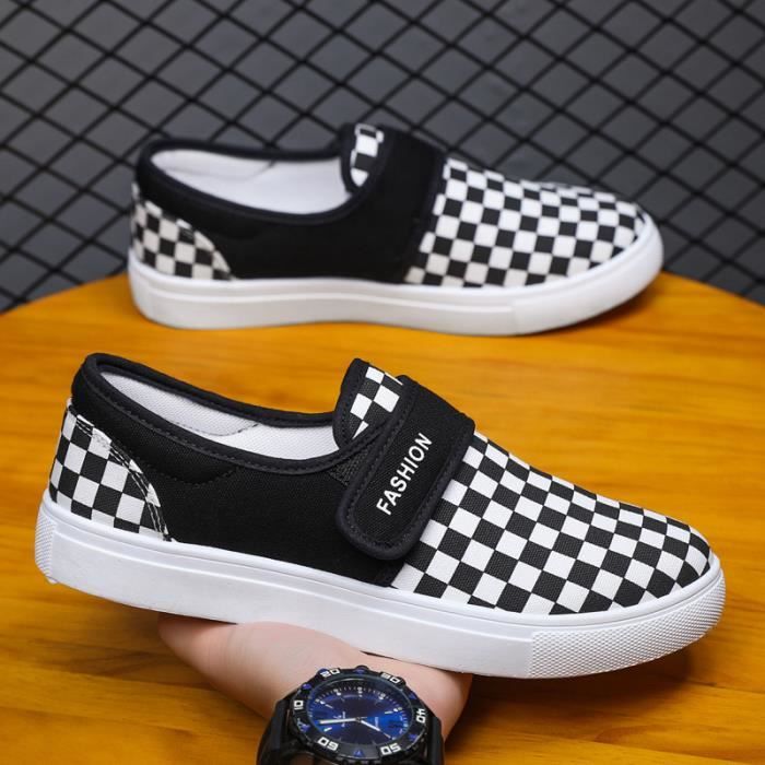Chaussure damier top