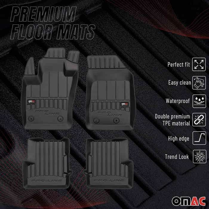 Tapis Coffre Imperméable Jeep Tapis De Coffre En Caoutchouc TPE Pour Jeep Renegade à Partir De 2015 - Noir - Imperméable Et Antidérapant - J&J AUTOMOTIVE Nappe Ronde