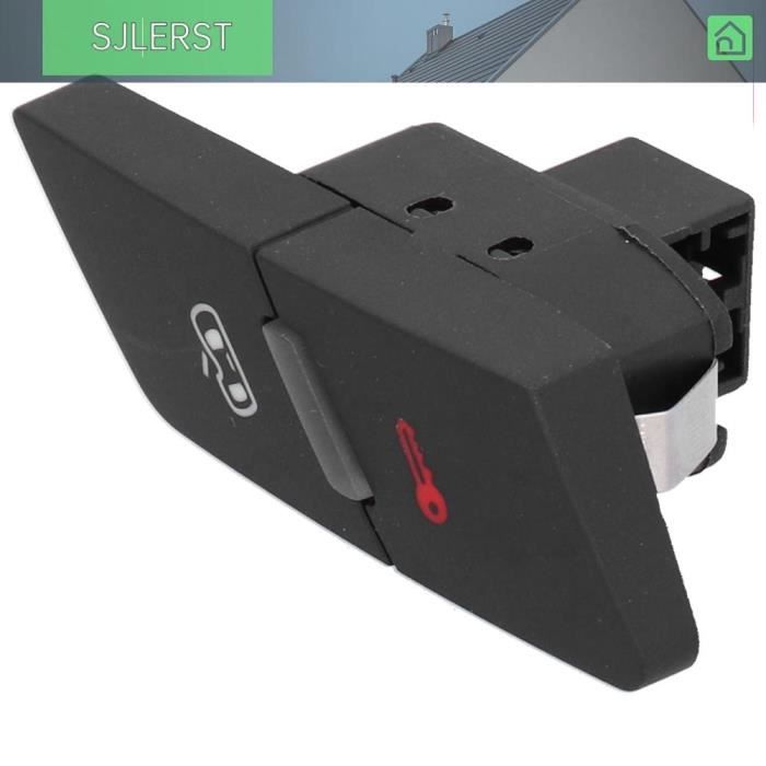Bouton Verrouillage Central 4F1 962 107 – Interrupteur Serrure Porte Avant Gauche Pour Audi A6L 2005-2008