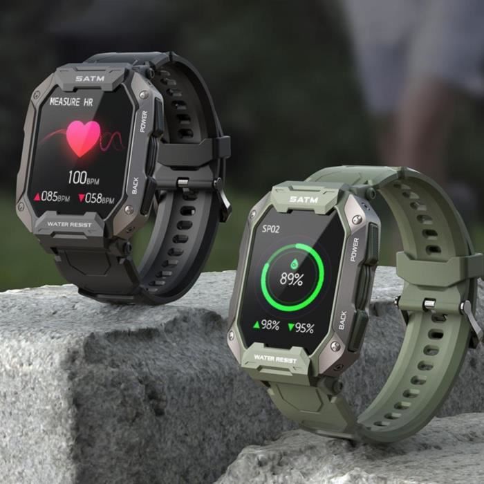 XWatch Pro Militaire MT1 Bleu Militaire Montre connect e Homme
