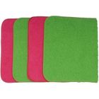 29x50 cm Confortable et Absorbante Lot de 4 Serviette de bain pour Enfant et B/éb/é Tissu /Éponge Rose et Vert 340g//m/² Sortie de bain Transportable Ti TIN Douce 90/% coton 10/% polyester