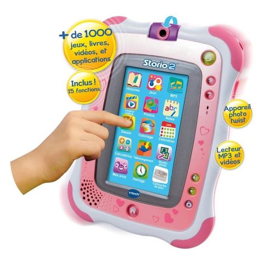 Vtech Tablette Enfant Storio 2 Rose Cdiscount Jeux Jouets
