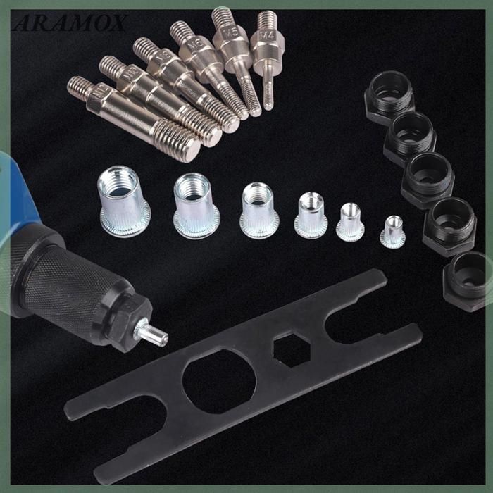 Kit de Rivets, Kits de Riveteuses à Main Kit de Rivets Pop Rivets Pop ...