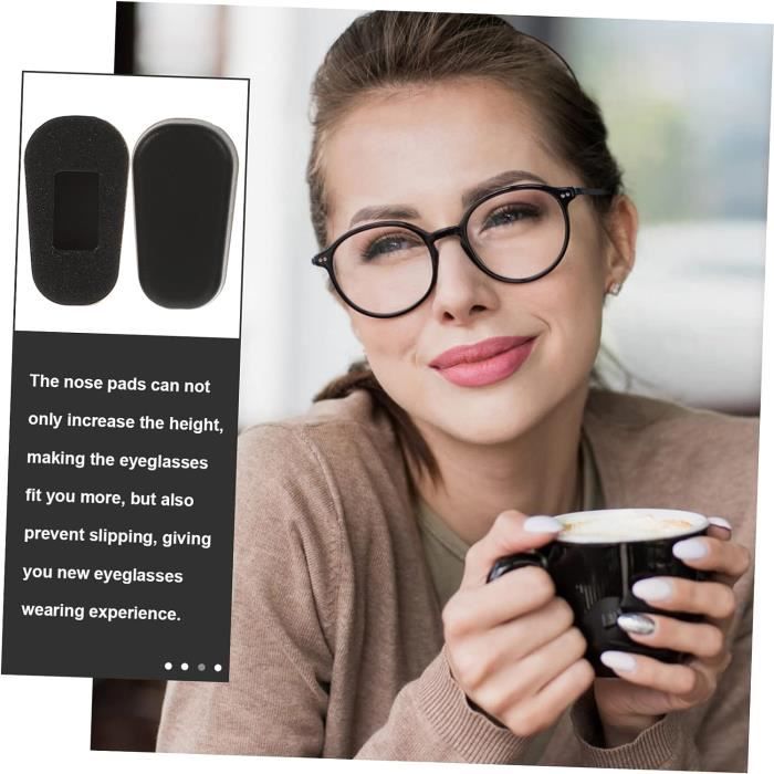 Plaquettes silicone pour best sale lunettes