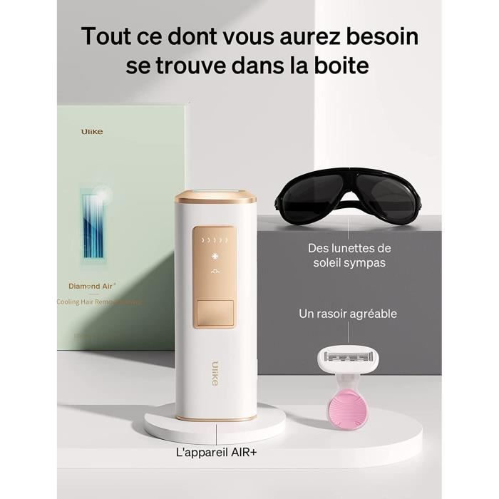 Epilateur Lumiere Pulsee Ulike Air pour Femme et Homme Dispositif d pilation Intense IPL pilateur Lumi re Puls e sans Douleur pou