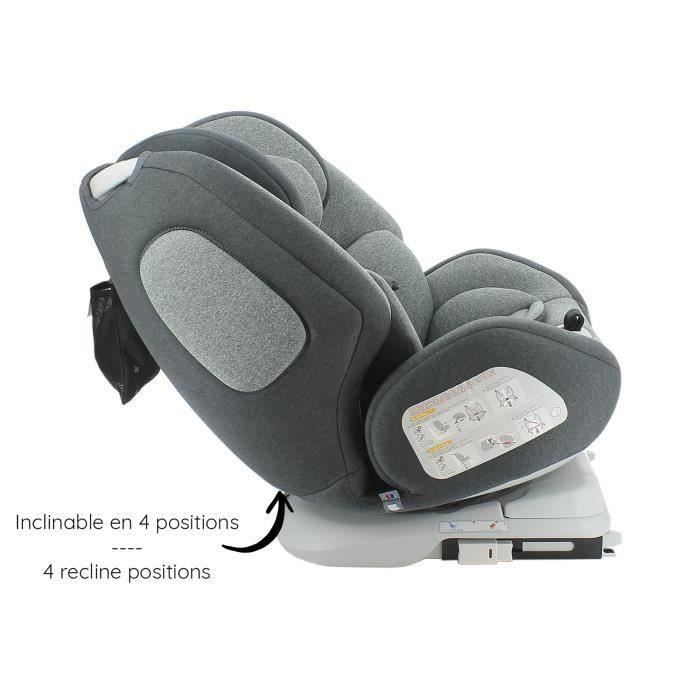 Migo Siege Auto Isofix Flash Ifix Groupe 2/3 (15-36kg) à Prix Carrefour