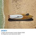 Stand up paddle - Capital Sports - Downwind Cruiser 10.8 - Planche gonflable - 100% PVC - Marron-3