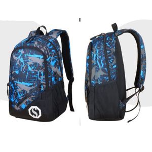 Sac A Dos Scolaire Grand Sac Ecole Garcon Trousse Lycee Cartable Garçon Sac A Dos Enfant Lumineux Cartable Ado Fille Sac De Noir - Bagagerie - Maroquinerie