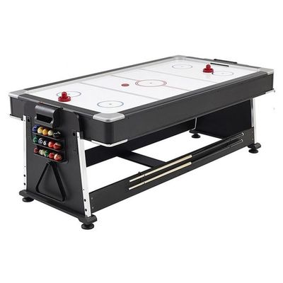 Table Air Hockey 7 Pieds (environ 2.13m) - Moteur 220V Puissant Et Silencieux - Livraison Rapide Avec Accessoires
