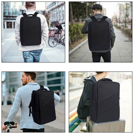 Mogplof Grand sac à dos de voyage approuvé en avion pour homme et femme, 40 L